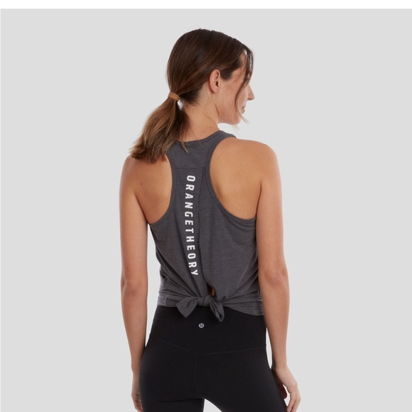 New with tags orange theory fitness v-neck tank XS - Picture 2 of 7